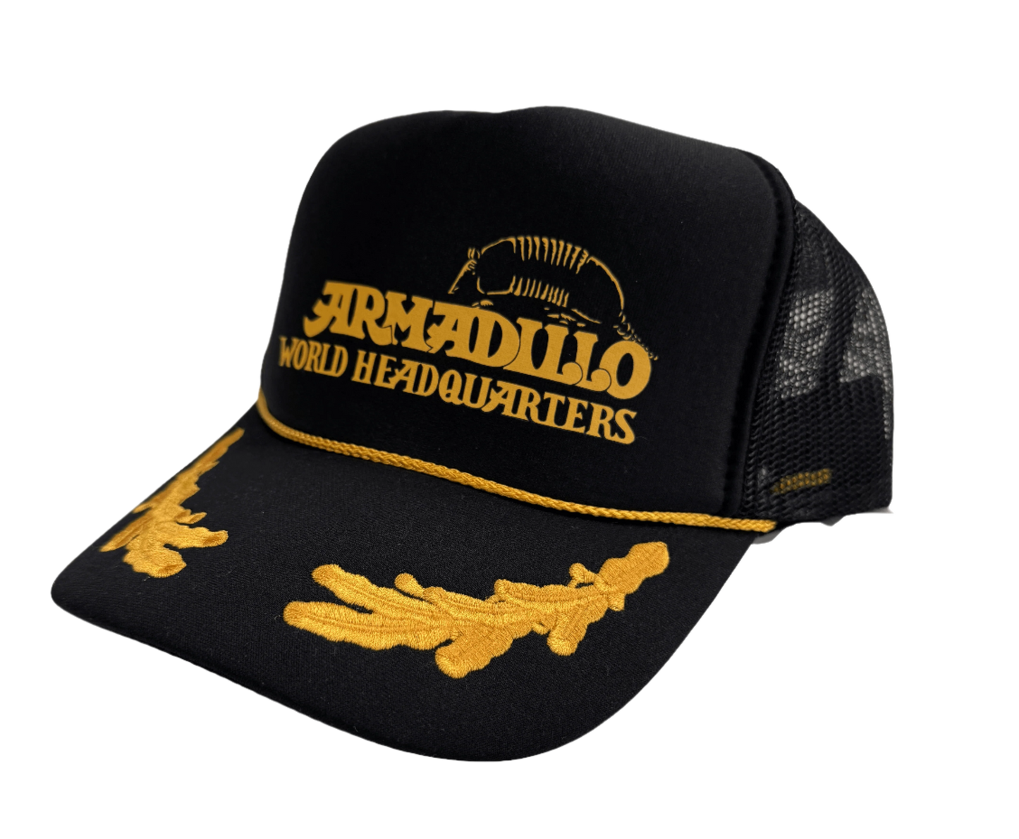 AWHQ Armadillo - Black Trucker