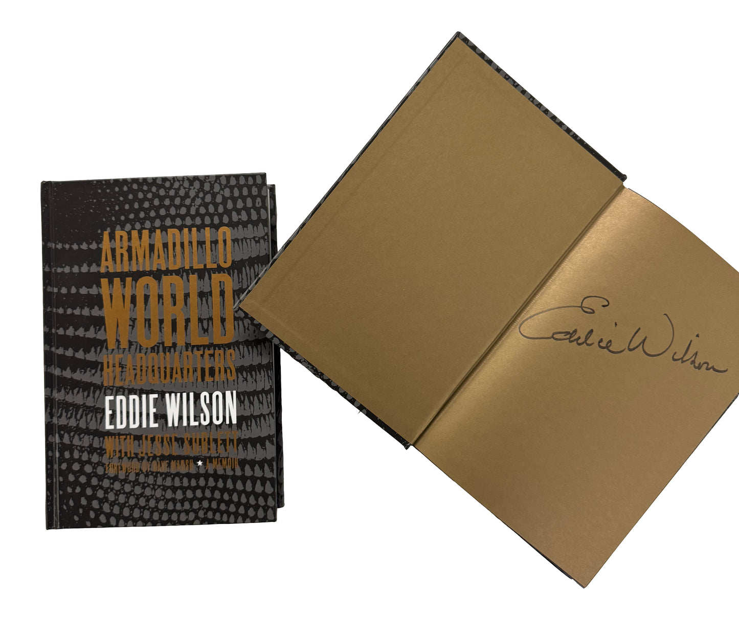 Armadillo World Headquarters Eddie Wilson Book - Signed Copy