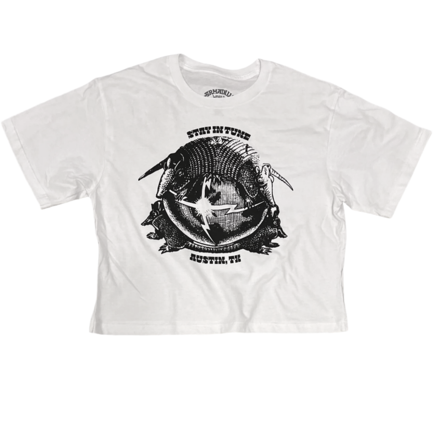 Stay In Tune - White Crop