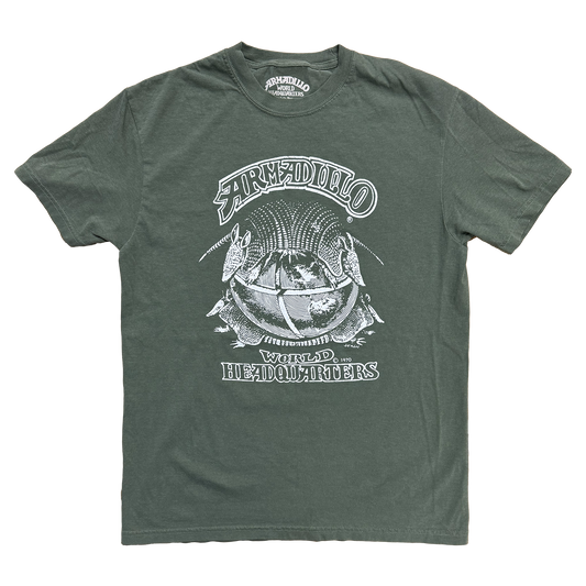 AWHQ Original Logo T Shirt - Olive Edition