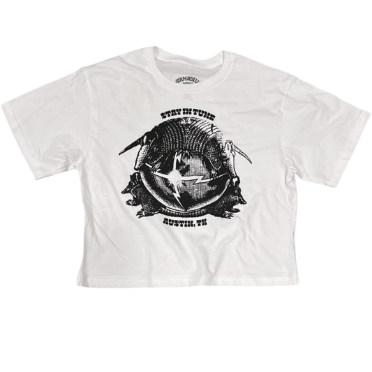 Stay In Tune - White Crop